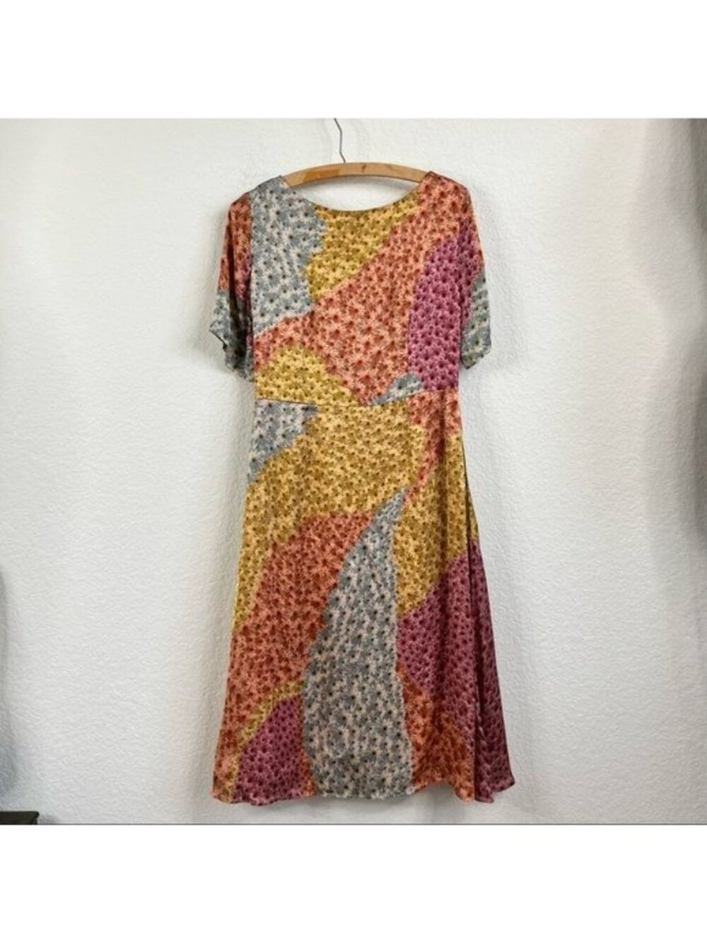 Anthropologie Catria Floral Varun Bahl Dress